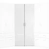 Armoire D'angle Celle -HOME24 Soldes eckschrank celle hochglanz weiss alpinweiss 1402306