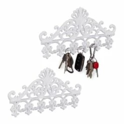 2x Porte-manteau Mural En Fonte Noir -HOME24 Soldes ee2fa1f716034d20a9aea24a74ce4a80