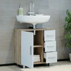 Meuble Sous-lavabo Ilias 60cm -HOME24 Soldes ee45f91b540944e48485b2cd108350ec