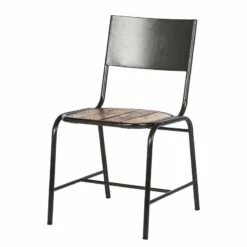 Chaises TAMATI - Lot De 2 -HOME24 Soldes esszimmerstuhl tamati 2er set pinie massiv metall 4922732