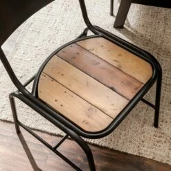 Chaises TAMATI - Lot De 2 -HOME24 Soldes esszimmerstuhl tamati 2er set pinie massiv metall 4922744