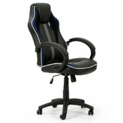 Fauteuil De Bureau Formula, Noir/Bleu