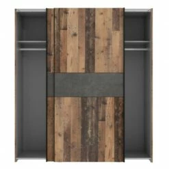 Armoire Effet Bois Vintage Béton Gris -HOME24 Soldes f1ebb1cdb0fb470bb0f0bd4d2856bb45