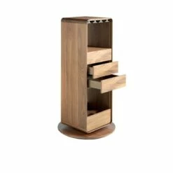 Meuble Bar Pivotant En Bois De Noyer -HOME24 Soldes f5ab6232d48149ea898f9b36974c42af
