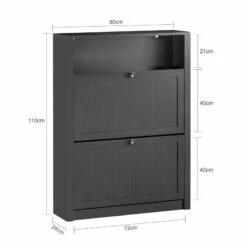 Commode à Chaussures FSR87-W -HOME24 Soldes f5ac2904966549dbb1603624f4a54af1