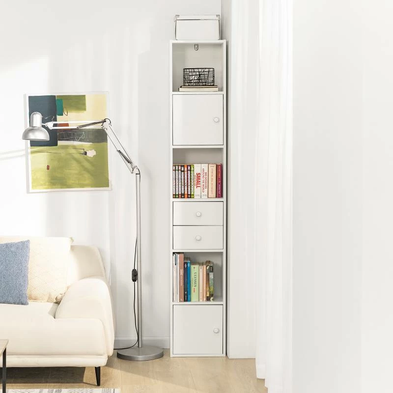 Meuble Colonne De Salle De Bain STR10-W 4 Meuble Colonne De Salle De Bain STR10-W – Image 2