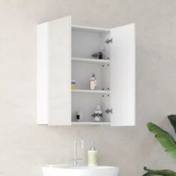 Armoire De Toilette Freddy Blanc -HOME24 Soldes f8ab669ec4a247da9bf44bef0c533308