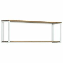 Étagère Murale Double 30x140x48 Blanc