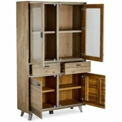 Armoire Vitrine Malaga Marron 14 Armoire Vitrine Malaga Marron -HOME24 Soldes fb6f1b889a254e7081557951a8b16b50