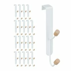 Crochet De Porte Double Lot De 20