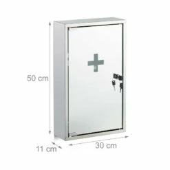 Armoire à Pharmacie Inox Porte Miroir -HOME24 Soldes fbd52e34ef2444c5a0e8ef92dfe20c2e