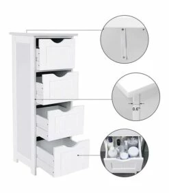Chiffonnier De Rangement 4 Tiroirs Blanc -HOME24 Soldes fc3a358f034643c895b32746c148af5a