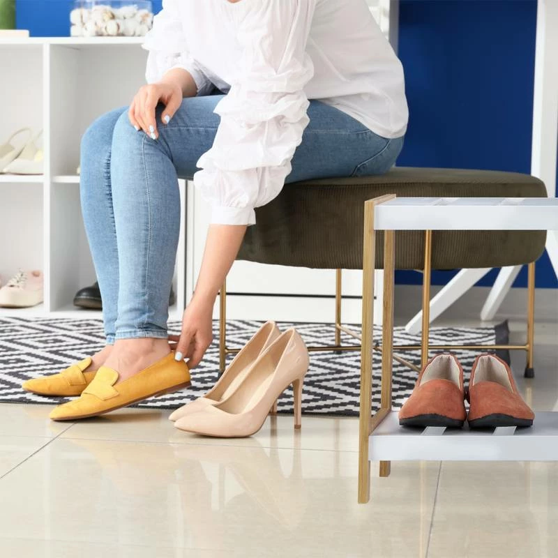 Étagère à Chaussures 2 Niveaux 5 Étagère à Chaussures 2 Niveaux – Image 3