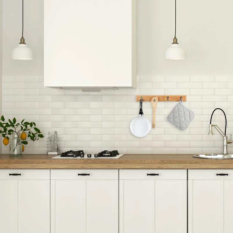 4x Porte-manteaux Patères 4 Crochets 4 4x Porte-manteaux Patères 4 Crochets – Image 2