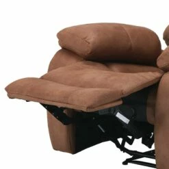 Fauteuil Relax Hankey -HOME24 Soldes fernsehsessel hankey mit relaxfunktion microfaser hellbraun 3861148