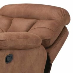 Fauteuil Relax Hankey -HOME24 Soldes fernsehsessel hankey mit relaxfunktion microfaser hellbraun 3861152