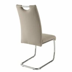 Chaise Cantilever La Paz -HOME24 Soldes freischwinger la paz 2er set kunstleder cappuccino 380812