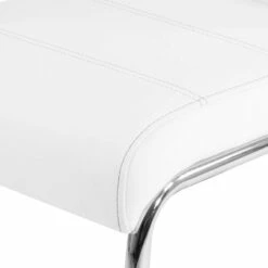 Chaise Cantilever La Paz -HOME24 Soldes freischwinger la paz 2er set kunstleder weiss 473210
