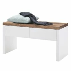 Ensemble De Vestibule Roble -HOME24 Soldes garderoben set roble 3 teilig inkl beleuchtung matt weiss asteiche 4407132