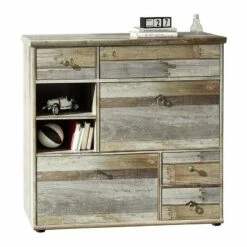 Ensemble De Vestibule Tapara (5 éléments -HOME24 Soldes garderoben set tapara i 5 teilig braun grau 4383100