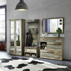 Ensemble De Vestibule Tapara (5 éléments -HOME24 Soldes garderoben set tapara i 5 teilig braun grau 4383112