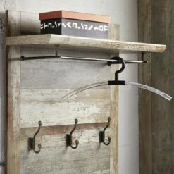 Panneau Porte-manteaux Tapara II -HOME24 Soldes garderoben set tapara i 5 teilig braun grau 4383168 1