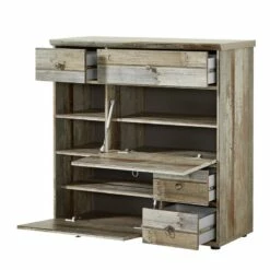 Ensemble De Vestibule Tapara (5 éléments -HOME24 Soldes garderoben set tapara i 5 teilig braun grau 4383368