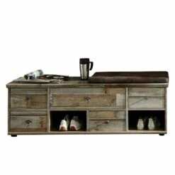 Ensemble De Vestibule Tapara (3 éléments -HOME24 Soldes garderoben set tapara ii 3 teilig braun grau 4383252