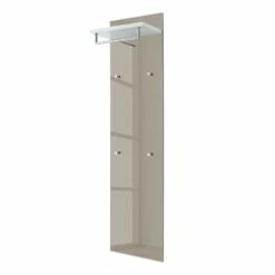 Panneau Porte-manteaux Alavere III -HOME24 Soldes garderobenpaneel alavere iii taupe weiss 3757516