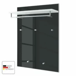 Panneau Porte-manteaux Alavere IV -HOME24 Soldes garderobenpaneel alavere iv anthrazit weiss 4736216