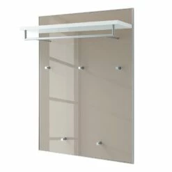 Panneau Porte-manteaux Alavere IV -HOME24 Soldes garderobenpaneel alavere iv taupe weiss 3757680