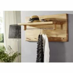 Porte-manteau Mural Anamur I 25 Porte-manteau Mural Anamur I -HOME24 Soldes garderobenpaneel anamur i wildeiche massiv 4213728