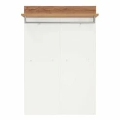 Panneau Portemanteau Nerola -HOME24 Soldes garderobenpaneel nerola weiss eiche dekor 4245064