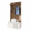 Panneau Portemanteau Silkeborg -HOME24 Soldes garderobenpaneel silkeborg eiche dekor 1428281