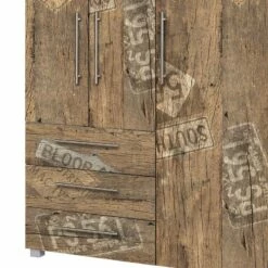 Armoire De Vestibule Danu II -HOME24 Soldes garderobenschrank aliane iii eiche panama dekor 4231860