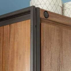 Armoire Manchester II -HOME24 Soldes garderobenschrank manchester akazie teilmassiv akazie akazie anthrazit 110 cm 2 tuerig 4882448