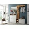 Ensemble De Vestibule Guardo -HOME24 Soldes garderobenset guarda 4 teilig weiss wildeiche dekor 4549156