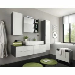 Armoire De Toilette Beach 12 Armoire De Toilette Beach -HOME24 Soldes haengeschrank casi hochglanz weiss grau 2053550