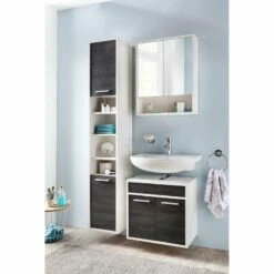 Armoire De Toilette Manado -HOME24 Soldes haengeschrank manado kiefer dekor 5045688