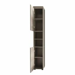 Colonne De Salle De Bain Runner -HOME24 Soldes hochschrank runner by trendteam rauchsilber 5089196