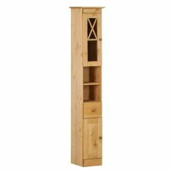 Armoire Colonne Senna I -HOME24 Soldes hochschrank senna i kiefer massiv gebeizt gewachst 299575