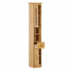 Armoire Colonne Senna I -HOME24 Soldes hochschrank senna i kiefer massiv gebeizt gewachst 299577