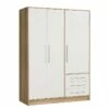 Armoire à Vêtements Torrent -HOME24 Soldes kleiderschrank torrent eiche sonoma weiss 1392327