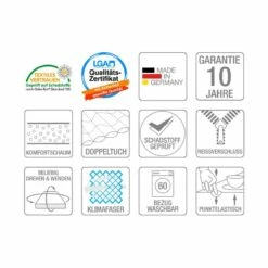 Matelas En Mousse Confort Champion I -HOME24 Soldes komfortschaum matratze champion i 2266666