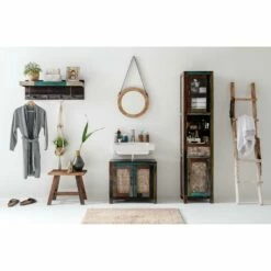 Panneau Porte-manteaux Goa -HOME24 Soldes leiter montendre eucalyptus massiv 4445952