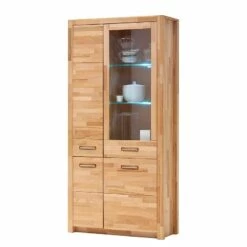 Armoire Vitrine Majona (avec éclairage)