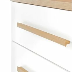 Armoire Midi Bjerka -HOME24 Soldes midischrank bjerka weiss eiche riviera hell dekor 4438980