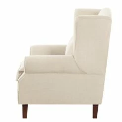 Fauteuil à Oreilles Sofia -HOME24 Soldes ohrensessel colmar xl webstoff beige 4830204