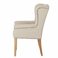 Chaise Madison -HOME24 Soldes ohrensessel madison webstoff beige 311930
