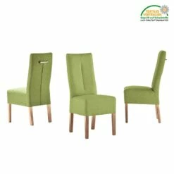 Chaises Capitonnées Funny II (lot De 2) 39 Chaises Capitonnées Funny II (lot De 2) -HOME24 Soldes polsterstuhl funny ii 2er set kunstleder kiwigruen eiche 1937926
